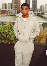 DIVERENT PRECENSE HEAVYWEIGHT SWEATPANTS GREY - DIVERENT