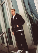 DIVERENT PRESENCE HEAVYWEIGHT SWEATPANTS BLACK - DIVERENT
