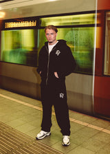 DIVERENT PRESENCE HEAVYWEIGHT SWEATPANTS BLACK - DIVERENT